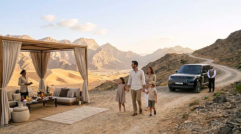 Family adventure in the United Arab Emirates with MDA Explore