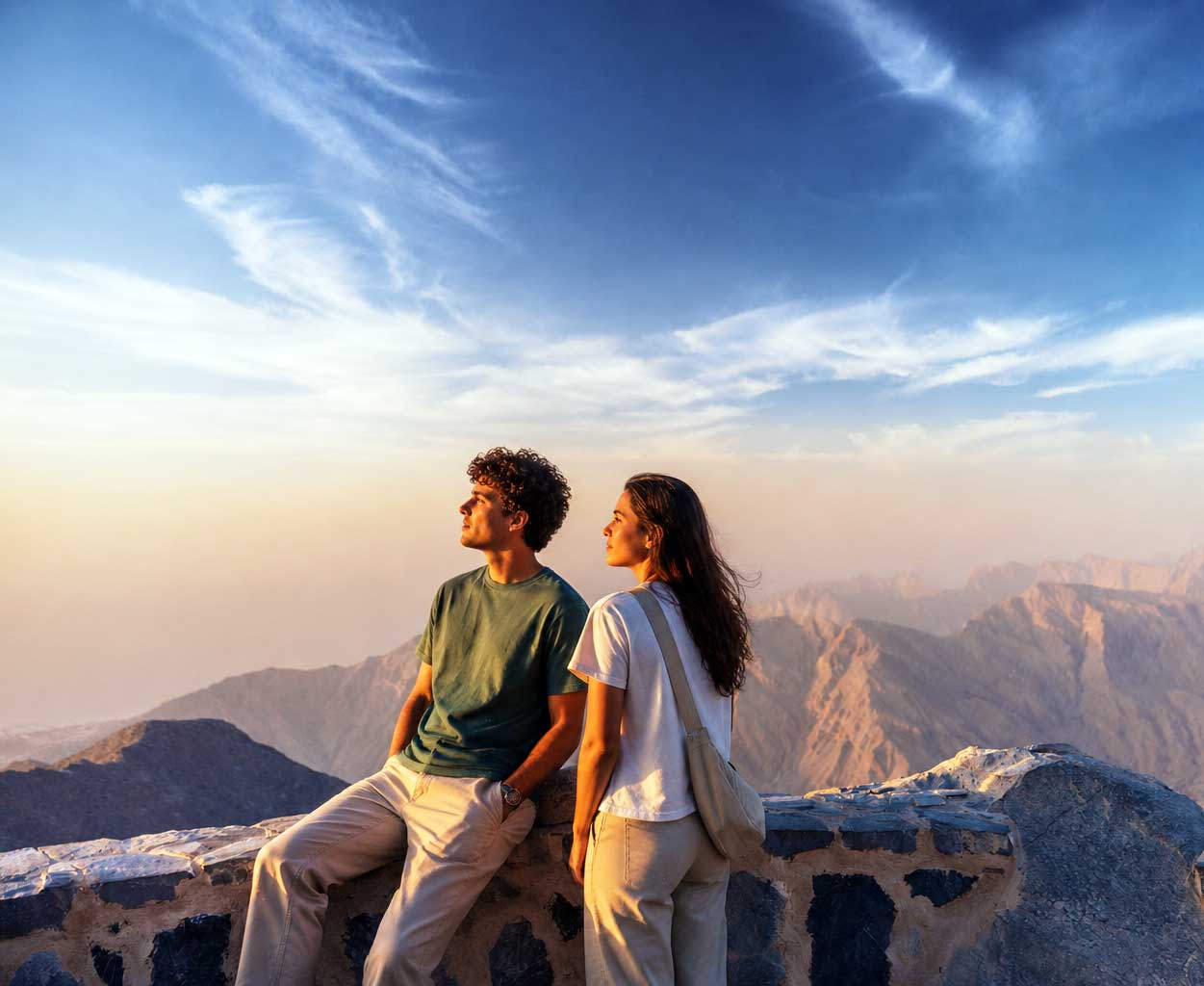 UAE trail adventures on Jebel Eldora private mountain route