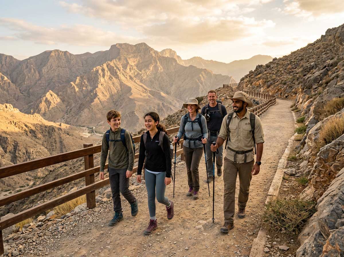 Sidr Trail family-friendly UAE guided nature adventure