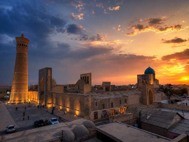 Bukhara old city architecture for Silk Road tours